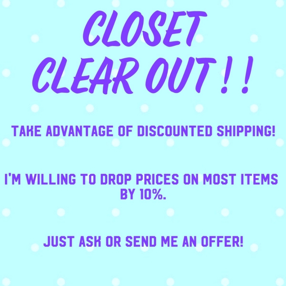 Closet Clear Out!